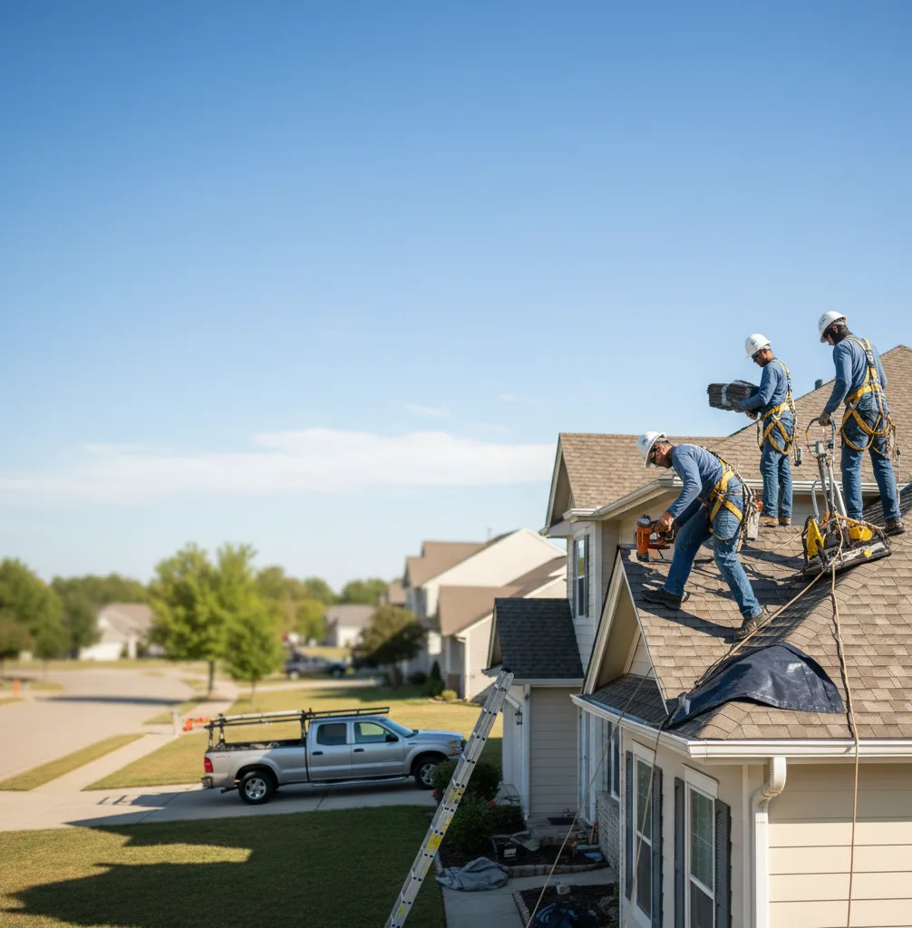 Roof Repair in St. Clairsville